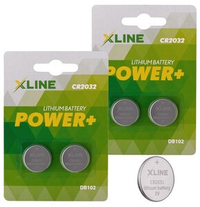 Baterie CR2032 XLINE (4 szt.)